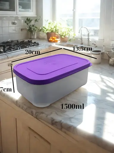Bộ hộp thực phẩm AKIKO 1500ml-2000ml-2500ml